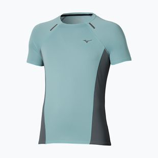 Herren-Laufshirt Mizuno Active DryAeroFlow Tee aquifer