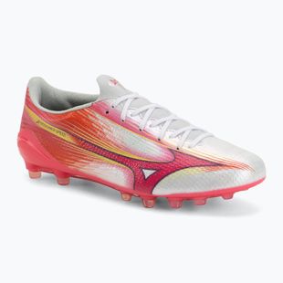 Fußballschuhe Mizuno Alfa III Elite AG white/fuchsia purple