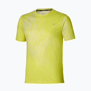 Herren-Laufshirt Mizuno Core Graphic Tee lightning yellow
