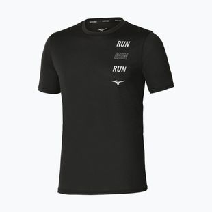Herren-Laufshirt Mizuno Core Run Short Sleeve Tee black