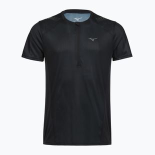 Herren-Laufshirt Mizuno Trail Graphic Tee black
