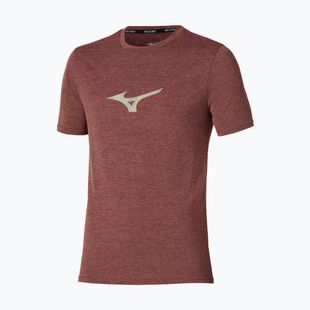 Herren-Laufshirt Mizuno Core Runbird Tee copper brown