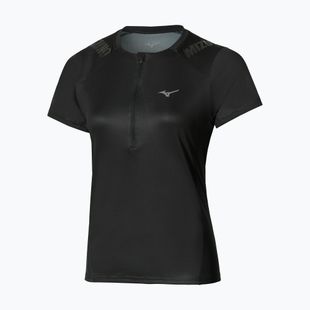 Damen-Laufshirt Mizuno Trail Graphic Tee black