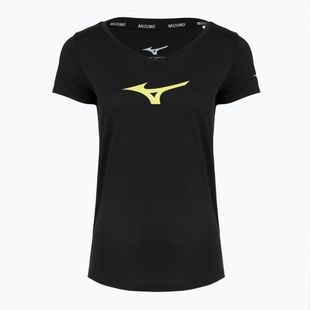 Damen-Laufshirt Mizuno Core Runbird Tee black