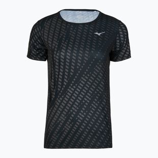 Damen-Laufshirt Mizuno Core Graphic Tee black/gray