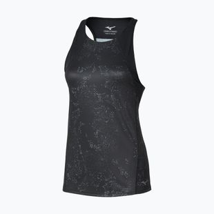 Damen-Lauf-Tanktop Mizuno Active DryAeroFlow Graphic Tank Top black