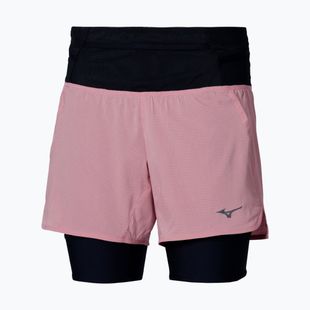Damen-Laufshorts Mizuno Trail Multipocket 2In1 Short rose elegance