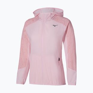 Damen-Laufjacke Mizuno Active Alpha Hooded pinkesque