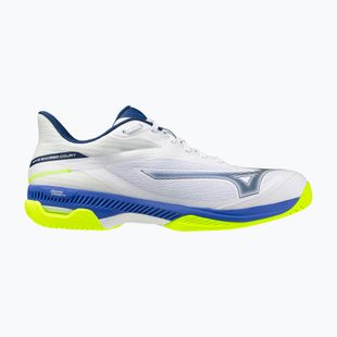 Tennisschuhe Mizuno Wave Exceed Court AC white/dazzling blue/lightning