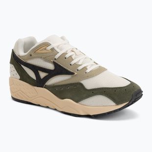 Schuhe Mizuno Contender pristine/black sand/four leaf