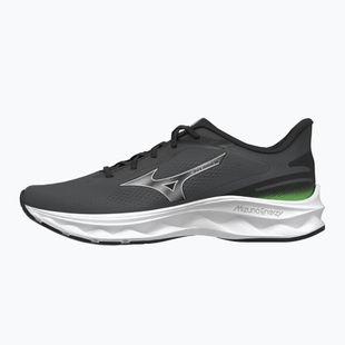 Herren-Laufschuhe Mizuno Wave Serene 2 black/silver/glowing apple