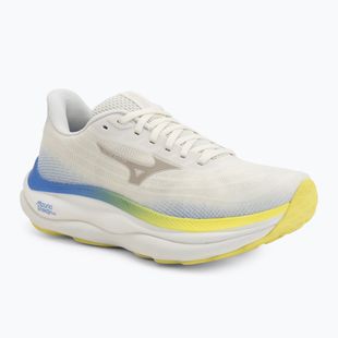 Damen-Laufschuhe Mizuno Wave Sky 9 snow white/silver birch/ultramarine