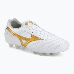 Fußballschuhe Mizuno Morelia II Pro FG white/football gold/galaxy silver