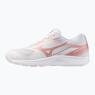 Damen-Volleyballschuhe Mizuno Cyclone Speed 5 White/Rose Elegance/Lava Falls
