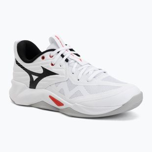 Volleyballschuhe Mizuno Wave Momentum Pro white/black/fiery red