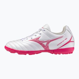 Kinder-Fußballschuhe Mizuno Monarcida Neo III Select Jr AS white/fuchsia purple