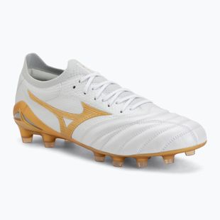 Fußballschuhe Mizuno Morelia Neo IV Beta Japan FG white/mp gold/cool gray 3c