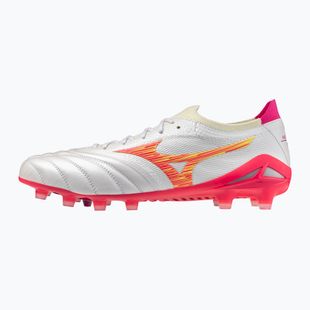 Fußballschuhe Mizuno Morelia Neo IV Beta Japan FG white/pink tetra/fuchsia purple