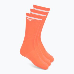 Socken Mizuno Training With Line Lava Orange