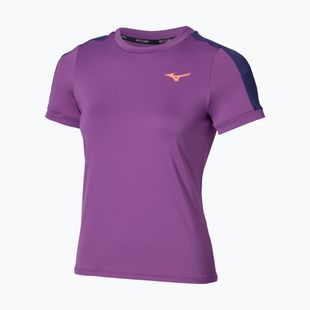 Damen-Tennisshirt Mizuno Tennis Short Sleeve Tee dahlia