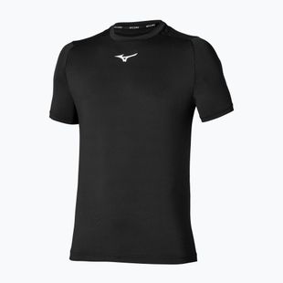 Herren-Tennisshirt Mizuno Tennis Core Short Sleeve Tee black/black
