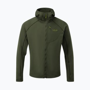Herrenpullover Rab Superflux Hoody army QFE-89