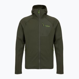 Herrenpullover Rab Superflux Hoody army QFE-89