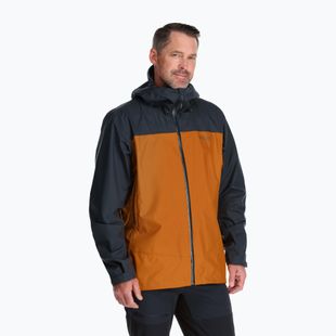Rab Arc Eco grau Herren Regenjacke mit Membran QWH-07-BEM-SML