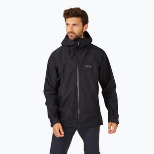 Rab Namche GTX Herren Regenjacke schwarz