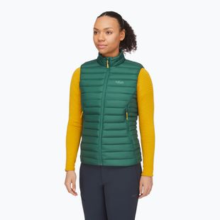 Weste Damen Rab Microlight Vest green slate
