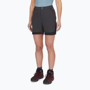 Damen-Trekkingshorts Rab Torque Mountain anthracite/black