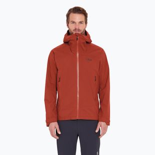 Rab Downpour Light Herren Regenjacke toskanisch rot