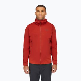 Herren Regenjacke Rab Kinetic 2.0 Tuscan Red