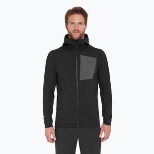 Herrenpullover Rab Superflux Hoody black QFG-13-BLK