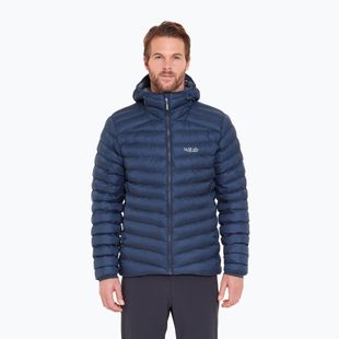 Gefütterte Herrenjacke Rab Cirrus Alpine tempest blue