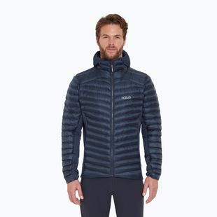 Gefütterte Herrenjacke Rab Cirrus Flex Hoody tempest blue