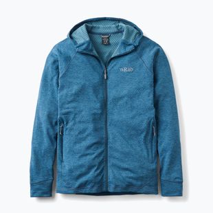 Herrenpullover Rab Nexus Hoody tempest blue