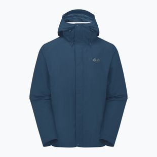 Rab Downpour Herren Regenjacke tempest blue