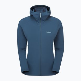 Damen Softshelljacke Rab Borealis Hoody tempest blue