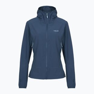 Damen Softshelljacke Rab Borealis Hoody tempest blue