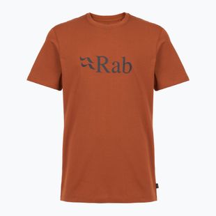 Herren T-Shirt Rab Stance Logo red earth