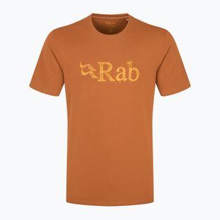 Herren Rab Stance Tech Sketch rot Erde T-Shirt