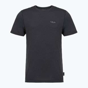 Herren-T-Shirt Rab Ridge Tee ebony