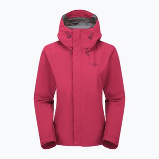Damen Regenjacke Rab Downpour watermelon