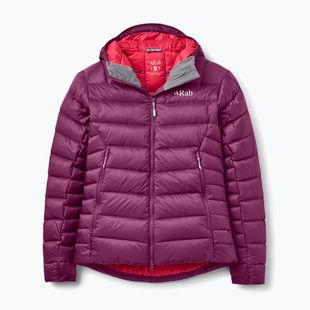 Damen-Daunenjacke Rab Electron Pro Hoody mulberry