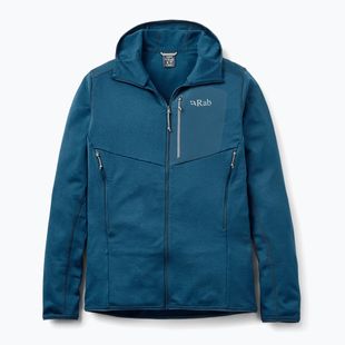 Herren-Hoodie Rab Ascendor Hoody tempest blue