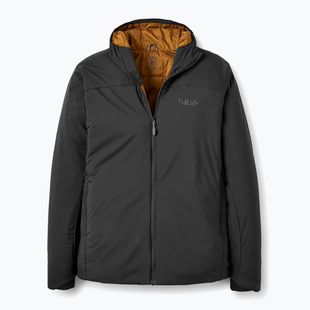 Gefütterte Herrenjacke Rab Xenair Alpine Light black