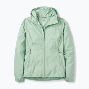 Damen-Windjacke Rab Windgather Hoody fig green
