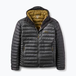 Herren-Daunenjacke Rab Microlight Alpine Hoody anthracite