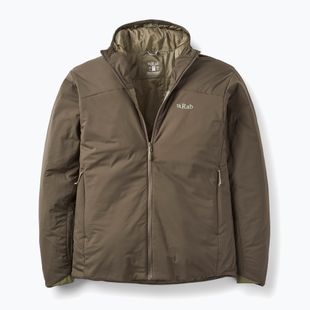 Gefütterte Herrenjacke Rab Xenair Alpine Light Jacket dark army